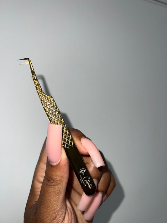 Gem collection 90 degree tweezer