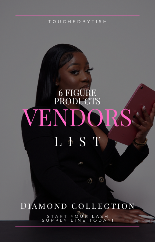 Lash supplies vendor list